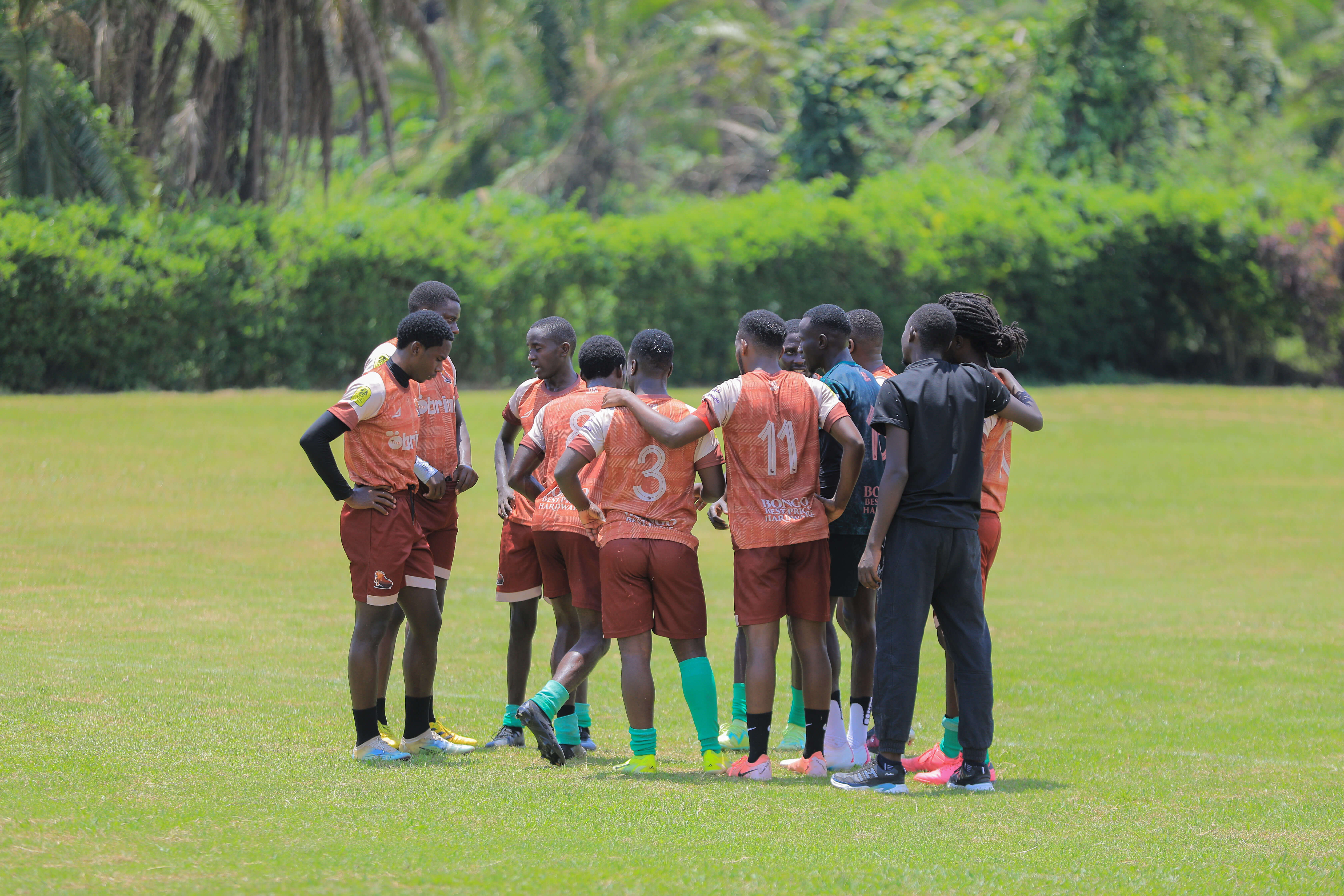TY OmuJuma team on the pitch